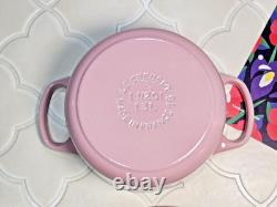 Le Creuset Signature Cocotte Ronde 16 cm 1,3 L Rose Coquillage en Fonte Excellent