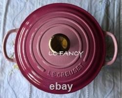Le Creuset Signature Cocotte Ronde 20 cm en BERRY NIB