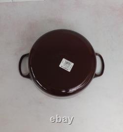 Le Creuset Signature Cocotte en Fonte Ronde de 7,25 Quart, Rhone NEUF