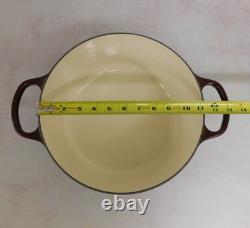 Le Creuset Signature Cocotte en Fonte Ronde de 7,25 Quart, Rhone NEUF