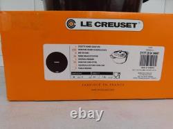 Le Creuset Signature Cocotte en Fonte Ronde de 7,25 Quart, Rhone NEUF
