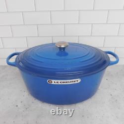 Le Creuset Signature Faitout Ovale en Fonte de 15,5 Litres, Marseille Neuf