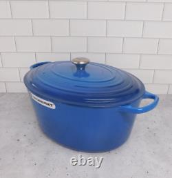 Le Creuset Signature Faitout Ovale en Fonte de 15,5 Litres, Marseille Neuf