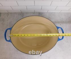 Le Creuset Signature Faitout Ovale en Fonte de 15,5 Litres, Marseille Neuf