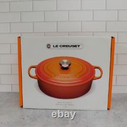 Le Creuset Signature Faitout Ovale en Fonte de 15,5 Litres, Marseille Neuf