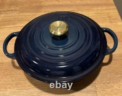 Le Creuset Signature Four en fonte française, 2 1/2 pintes, Agave