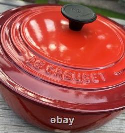 Le Creuset cocotte ronde en fonte émaillée 2,75 qt 22 cm cerise rouge cerise