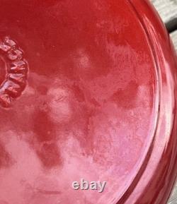 Le Creuset cocotte ronde en fonte émaillée 2,75 qt 22 cm cerise rouge cerise