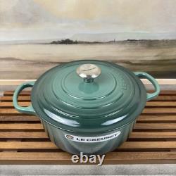 Le Creuset cocotte signature en fonte émaillée 5 1/2 qt Artichaut Read