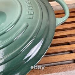 Le Creuset cocotte signature en fonte émaillée 5 1/2 qt Artichaut Read
