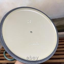 Le Creuset cocotte signature en fonte émaillée 5 1/2 qt Artichaut Read