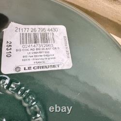 Le Creuset cocotte signature en fonte émaillée 5 1/2 qt Artichaut Read