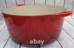 Le Creuset n°34 Cocotte Ronde en Fonte de 13,25 litres Rouge Bourgogne