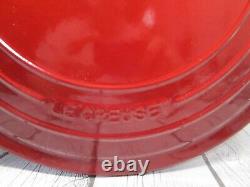 Le Creuset n°34 Cocotte Ronde en Fonte de 13,25 litres Rouge Bourgogne