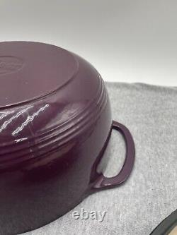 Lodge 6 Quart Enameled Cast Iron Dutch Oven Violet Émaillé Retiré Discontinué