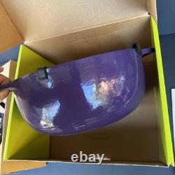 Lodge Color 6 QT cocotte en fonte émaillée violette neuve en boîte, rare, modèle retiré