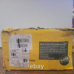 Lodge L14DCO3 Faitout en Fonte Pré-assaisonné avec Couvercle de 10 Qt Taille 14