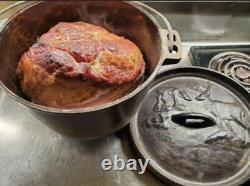 Maca 13 ? Faitout en fonte profonde de camping néerlandais 12 qt. NFB