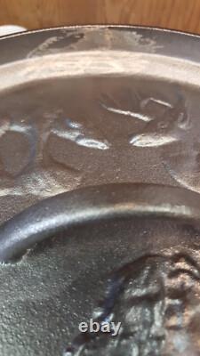 Maca 13 ? Faitout en fonte profonde de camping néerlandais 12 qt. NFB