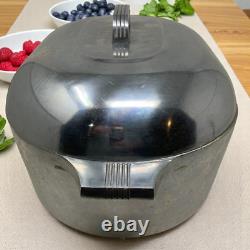 Magnalite 4267 13 Qt Wagner Ware Sidney O Rôtissoire Cocotte Couvercle et Grille