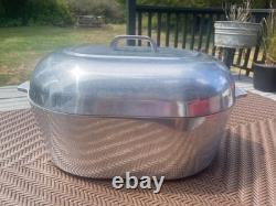 Magnalite Classic 18 faitout ovale 17 pintes en aluminium avec couvercle Ex
