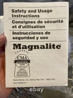 Magnalite Classic 18 faitout ovale en aluminium avec grille, neuf en boîte