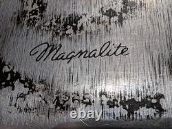 Magnalite Wagner Ware 4265 Rôtisseur Ovale Casserole Hollandaise Avec Grille Et Couvercle 8 Qt