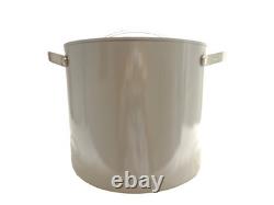 Marmite en céramique antiadhésive Caraway de 12 qt, grise, avec couvercle