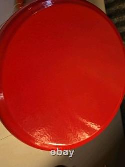 Marmite en fonte émaillée à 3 couches Lava, ronde avec couvercle, 10 pintes