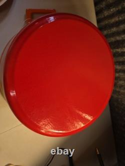 Marmite en fonte émaillée à 3 couches Lava, ronde avec couvercle, 10 quarts