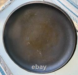 Marmite en fonte vintage Griswold Erie n° 9 2552 avec couvercle et poignée à arceau