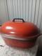 Marmite Hollandaise Vintage Club 12 Qt -+ Couvercle Grand R&ocirc;tissoire &agrave; Dinde - Rouge - Bon &eacute;tat