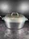 Marmite Ovale Vintage Magnalite Wagnaware R&ocirc;tissoire 8 Qt 4265 P Avec Couvercle Et Dessous-de-plat