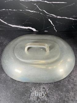 Marmite ovale vintage Magnalite Wagnaware rôtissoire 8 qt 4265 P avec couvercle et dessous-de-plat