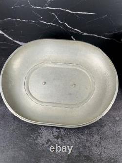 Marmite ovale vintage Magnalite Wagnaware rôtissoire 8 qt 4265 P avec couvercle et dessous-de-plat