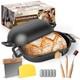 Moule à Pain En Fonte Avec Couvercle Cloche De 7,4qt Pré-assaisonné