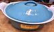 Nouveau! Cocotte En Fonte Bleue Le Creuset #22 Vintage FabriquÉe En France Parfaite