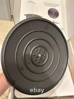 NOUVEAU ! Cocotte en fonte lisse et légère Cooklife de 5,5 quarts avec couvercle pré-assaisonné