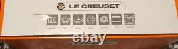 NOUVEAU Le Creuset 2,25 Qt Cocotte Ronde Bleue 10,25 Pot en Fonte Émaillée Couvercle Fra