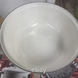 NOUVEAU Merten & Storck 1873 Cocotte en Fonte Émaillée Néerlandaise + Couvercle 5,3L Gris Nuage