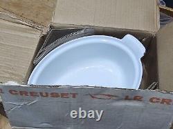NOUVEAU ! Vintage Le Creuset #26 Cocotte en Fonte Orange FLAMME 6.5 Qt. France