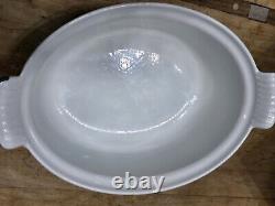 NOUVEAU ! Vintage Le Creuset #26 Cocotte en Fonte Orange FLAMME 6.5 Qt. France