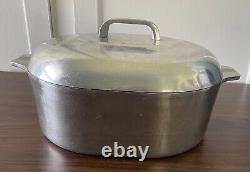 Nettoyage Vintage Magnalite GHC 8 Qt Quart Dutch Oven Roaster Lid Trivet 4265