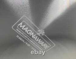 Nouveau faitout ovale en aluminium coulé Magnaware 5 Qt 4,8 L 11 + accessoires en boîte