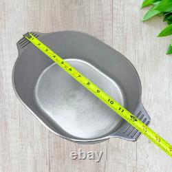 Nouveau faitout ovale en aluminium coulé Magnaware 5 Qt 4,8 L avec accessoires dans une boîte