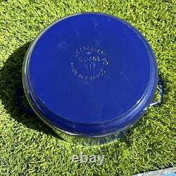 Nouveau faitout rond profond Le Creuset Signature 5L 5 1/4 QT 5.25QT Cobalt sans boîte