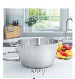 PH Healthy Cook-Solutions Batterie de cuisine 12 9,5 litres Marmite hollandaise 5829