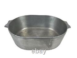 Poignées rares Wagner Ware Magnalite 4267-M Cocotte en Aluminium sans couvercle Coquille d'Huître