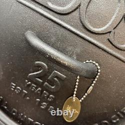 RARE IDOS Faitout en fonte Société internationale des casseroles néerlandaises Couvercle de camp 3 pieds