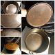 Rareté Rare Pre Griswold Erie No. 9 Dutch Oven Avec Couvercle Plat No. 9 838 - Excellent Exemple